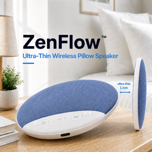 ZenFlow™ Ultra-Thin Wireless Pillow Speaker