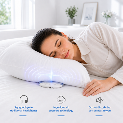 ZenFlow™ Ultra-Thin Wireless Pillow Speaker