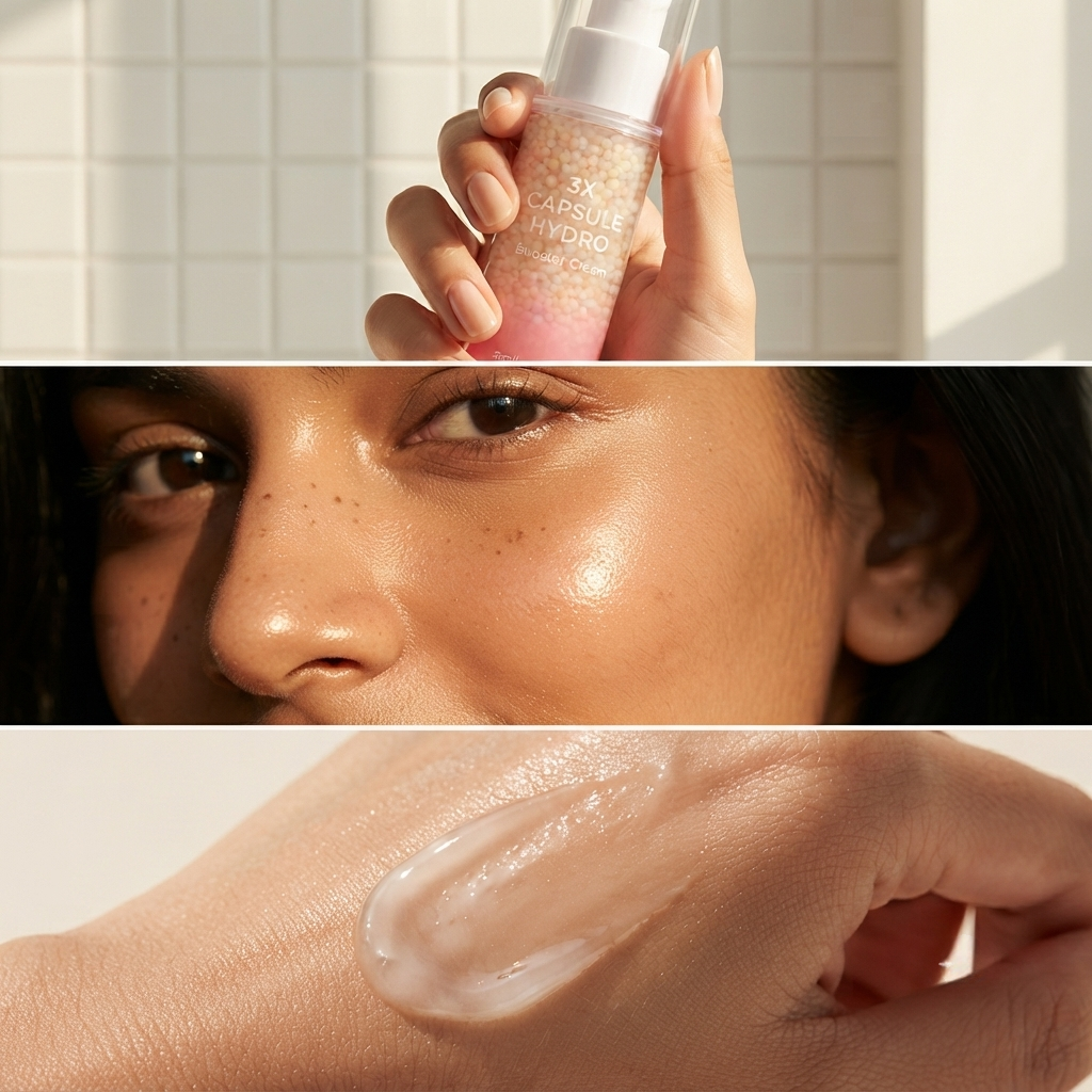 3X Capsule Hydro Booster Gel Cream