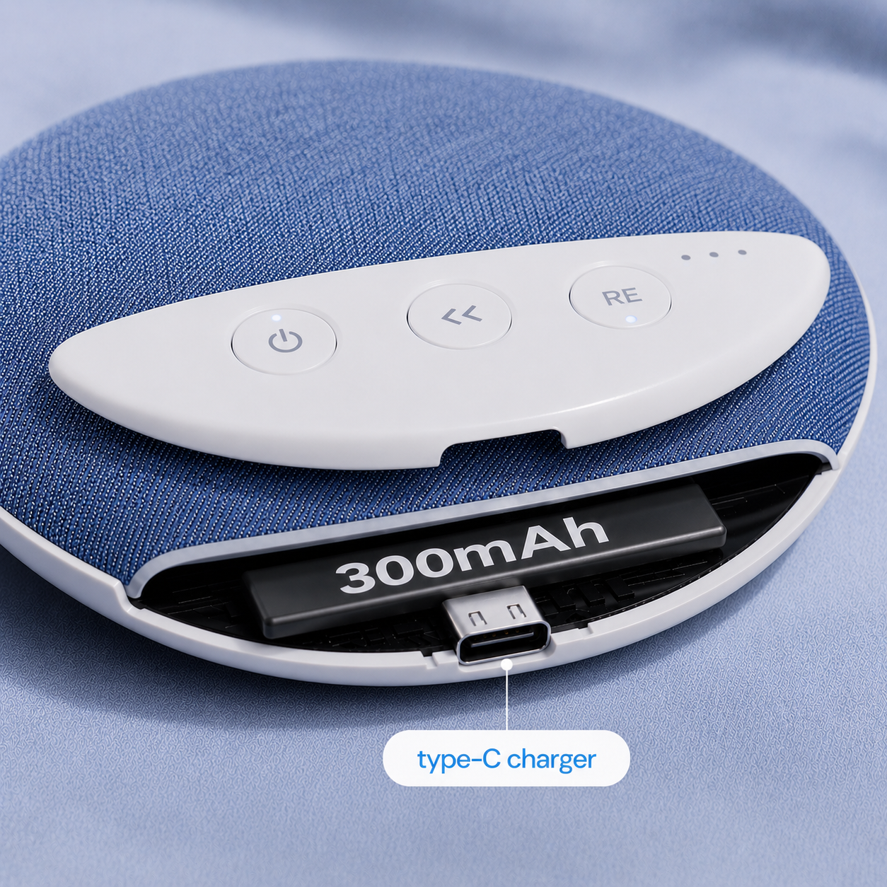 ZenFlow™ Ultra-Thin Wireless Pillow Speaker