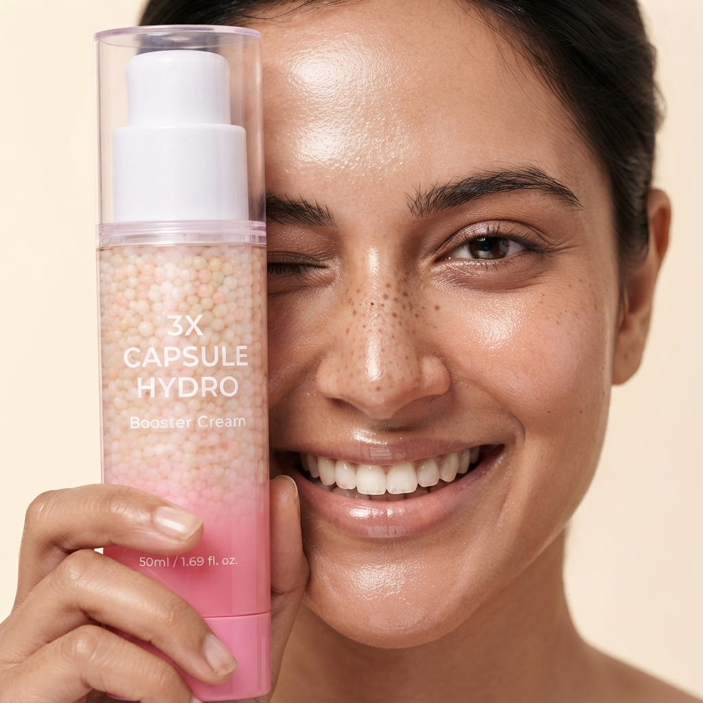 3X Capsule Hydro Booster Gel Cream