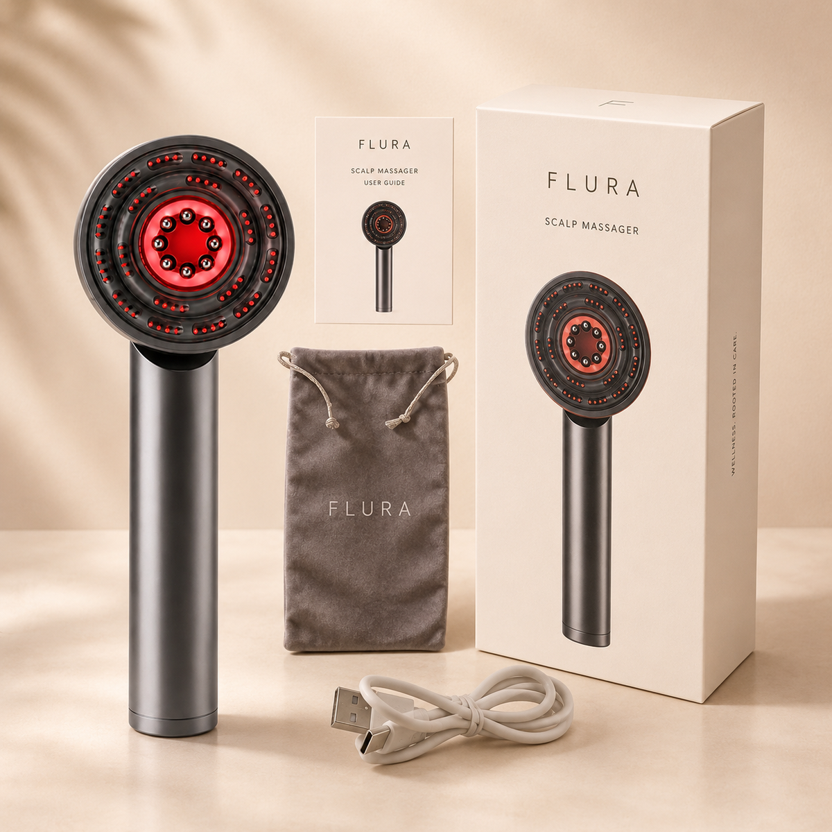 ScalpGlow 3-in-1 Scalp Massager
