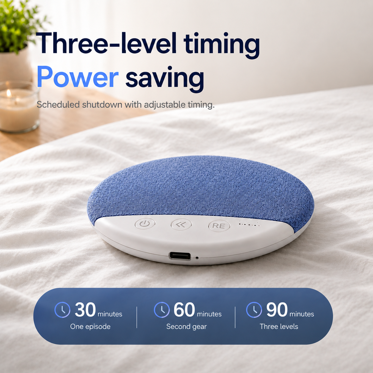 ZenFlow™ Ultra-Thin Wireless Pillow Speaker