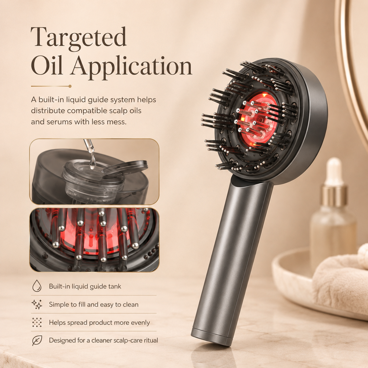 ScalpGlow 3-in-1 Scalp Massager