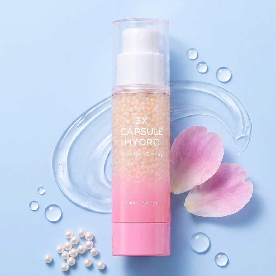 3X Capsule Hydro Booster Gel Cream