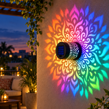 SolarDiya™ Mandala Projector Light